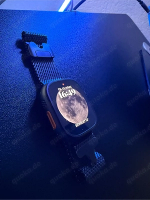 Apple Watch  Ultra 2, 49mm titanium black mit APPLECARE+