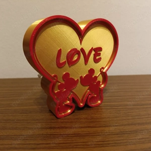 Mikimaus Love mini Lampe.