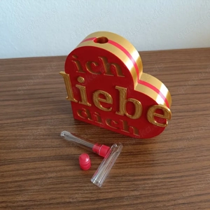 Ich liebe dich Herz für Blume  Bild 2