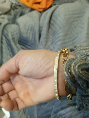 Goldreif mit Brillanten in 333 Gold 