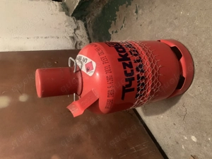 Gasflasche 5,6 Kg gefüllt, zum Verkauf! 