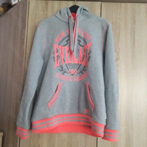 Kapuzen-Hoodie Everlast, grau-pink 