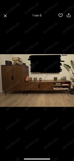 Wohnwand TV Board Bild 4