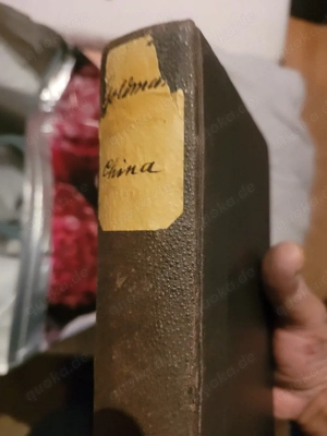 Verkaufe antikes buch 1875 Ein somer in China 