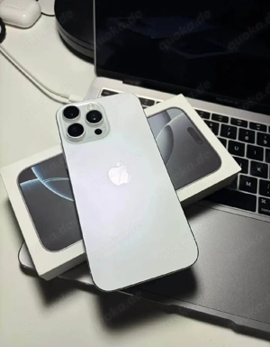    iPhone 16 Pro Max   256 GB   100% Batterie   Wie neu