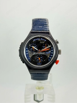 Vintage Swatch Chrono Alarm - Swiss Made - Chronograph mit Alarmfunktion