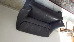 Ledercouch Garnitur zu verschenken