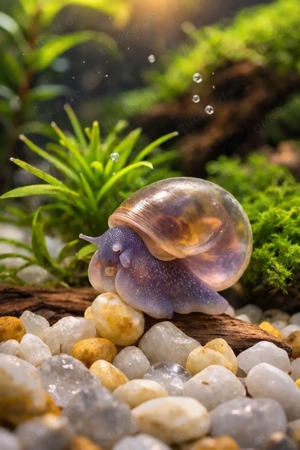 Blasenschnecken   für Kugelfisch Schmerle | Aquarium 