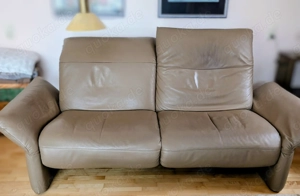 Koinor Ledersofa mit mehrfachen Verstellmöglichkeiten gegen Abholung in Feldafing 