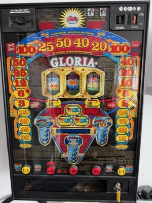 Bally Wulff GLORIA Euro Geldspielgerät Geldspiele Spielautomat