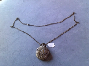 THU-617 Taschenuhr, Sprungdeckeluhr, Herrenuhr, Pferde, Pferd, Horses, Pocket Watch,  neue Uhr