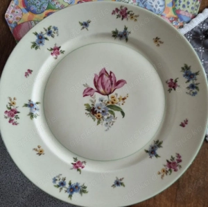 Speiseteller Priscilla Creme Floral