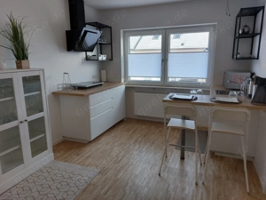 Neue moderne 1 Zi-Wohn. Weingarten bei KA mit excl. Bad u. Küche. Volle Ausstattung. Klimaanlage.