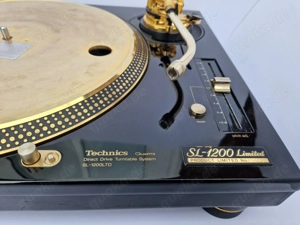 Technics 1200 LTD Gold  Bild 2