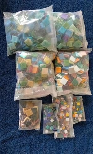 *letzte Chance* bunte Mosaik Fliesen Mosaiksteine