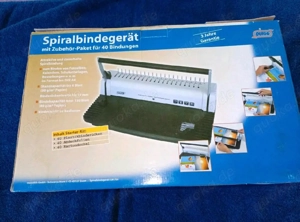 *letzte Chance* Hendi Spiralbindegerät mit Zubehör OVP