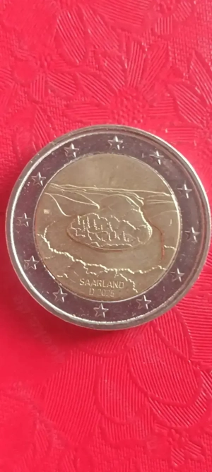 2 Euro 2025 Saarland Deutschland 