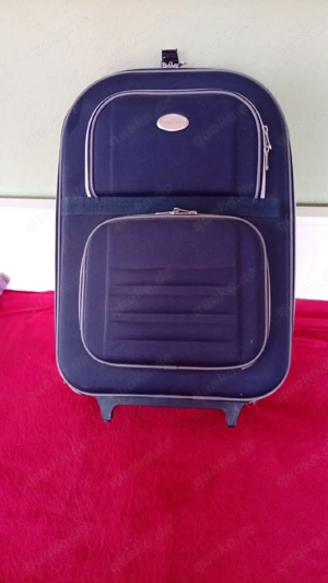 *letzte Chance* großer Reisekoffer mit Rollen dunkelblau