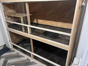 3 OSB Terrarien mit Heat Panel und LED Beleuchtung-Top! 200x80x80