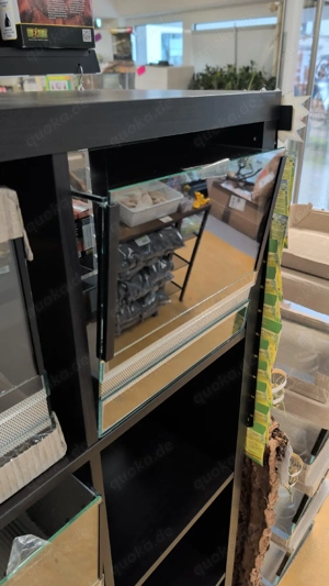Spinnenwürfel mit schräger Frontscheibe perfekt passend fur IKEA KALAX  Bild 3