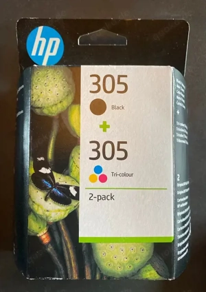 HP Drucker Tintenstrahdrucker mit Patronen Bild 3