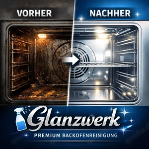 Eingebrannter Ofen? Wir machen ihn wieder wie neu - Putzservice