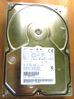 3 x  I B M - OEM - Festplatten  +  6 x  QUANTUN Fireball Festplatte 3,5 Series N 143 - Formatiert 