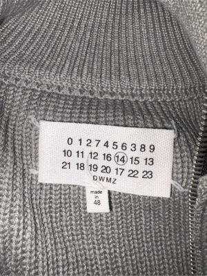 Maison Margiela Knit Zip Pullover - schwarz - L  Bild 2