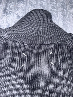 Maison Margiela Knit Zip Pullover - schwarz - L  Bild 3