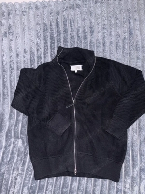 Maison Margiela Knit Zip Pullover - schwarz - L 