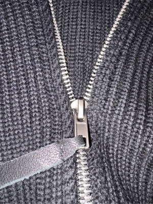Maison Margiela Knit Zip Pullover - schwarz - L  Bild 4