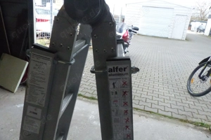 Alfer-TH-Leiter und Allu-Ausziehbole ca.4mtr.