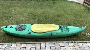 Prijon Cruiser 430, grün, mit Angelhalterungen - gut erhalten!