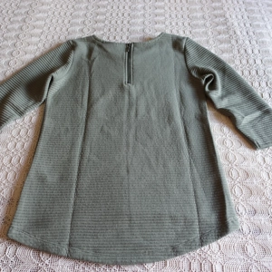 Damen - Pullover, 3 4-Arm, khaki, Gr. XS bzw. ca. Gr. 34, Only Bild 3