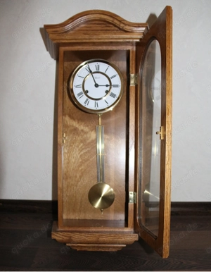 Wanduhr (Regulator)  mit Pendel Bild 2