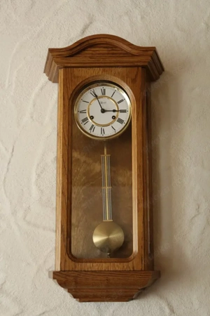 Wanduhr (Regulator)  mit Pendel