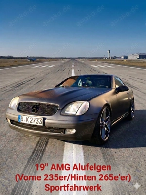 Mercedes SLK 230 Kompressor Cabriolet 19 AMG Felgen Sportfahrwerk