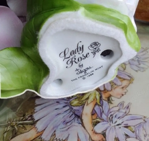 Franklin Mint Sammlerfigur "Lady Rose" by Jégou (1988)   Porzellan, Rarität