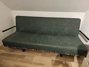 4-Sitzer Schlafsofa in waldgrün