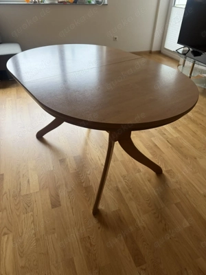 Massiver Esstisch   Holztisch | 130x92 cm | Sehr stabil