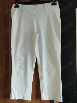 Damen Leggings von Janina in weiß, Gr. 42