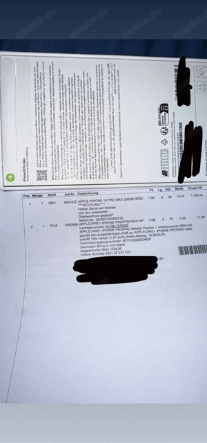 iPhone 16 Pro Max 256GB Bild 2