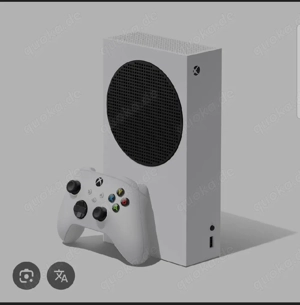 xbox Series s mit einem Controller 