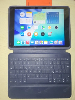 I Pad 9. Generation mit Panzerhülle Tastatur 