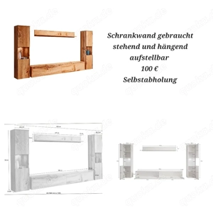 INOSIGN Wohnwand "Paris gebraucht sehr guter Zustand" 