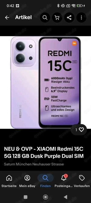 xaumi Redmi 15 C   tausche auch 