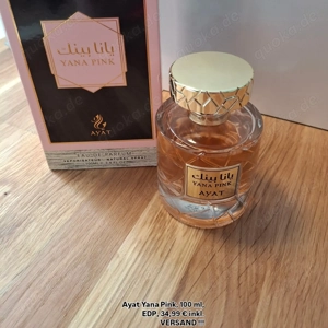 Parfum Ayat Yana Pink 100 ml EDP ....ein Traum ! SONDERPREIS !!!