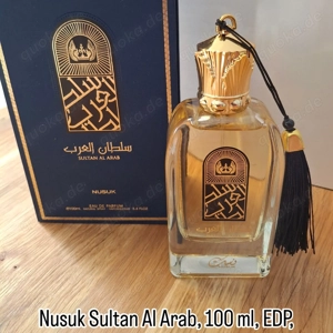 Parfum Dubai Sultan Al Arab 100 ml EDP zum Sonderpreis !
