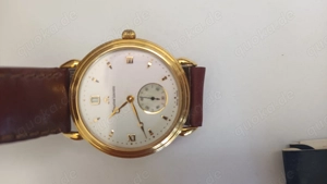 Maurice Lacroix Masterpiece Ref. 93489-5301 "Limited Edition" goldene Herrenuhr mit Lederarmband Box Bild 4