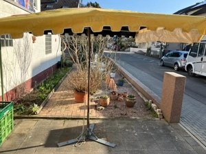 Verkaufe gebrauchten Bauer Marktschirm 2x3 m